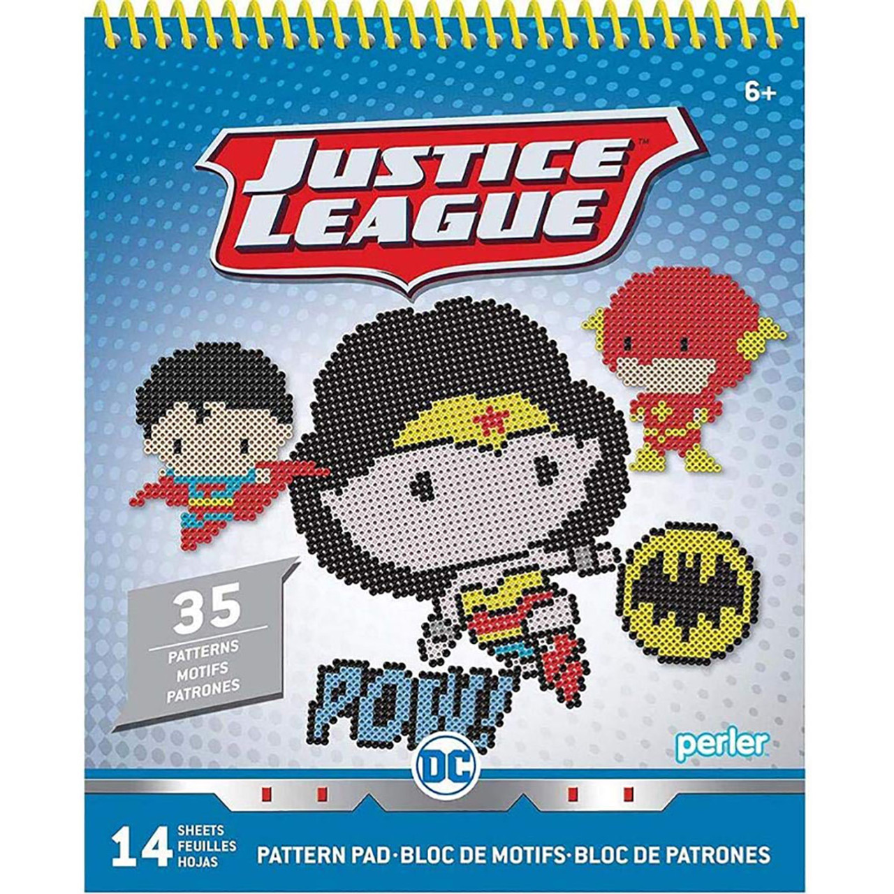 Perler DC Justice League Perler Bead Pattern Pad Vol. 2