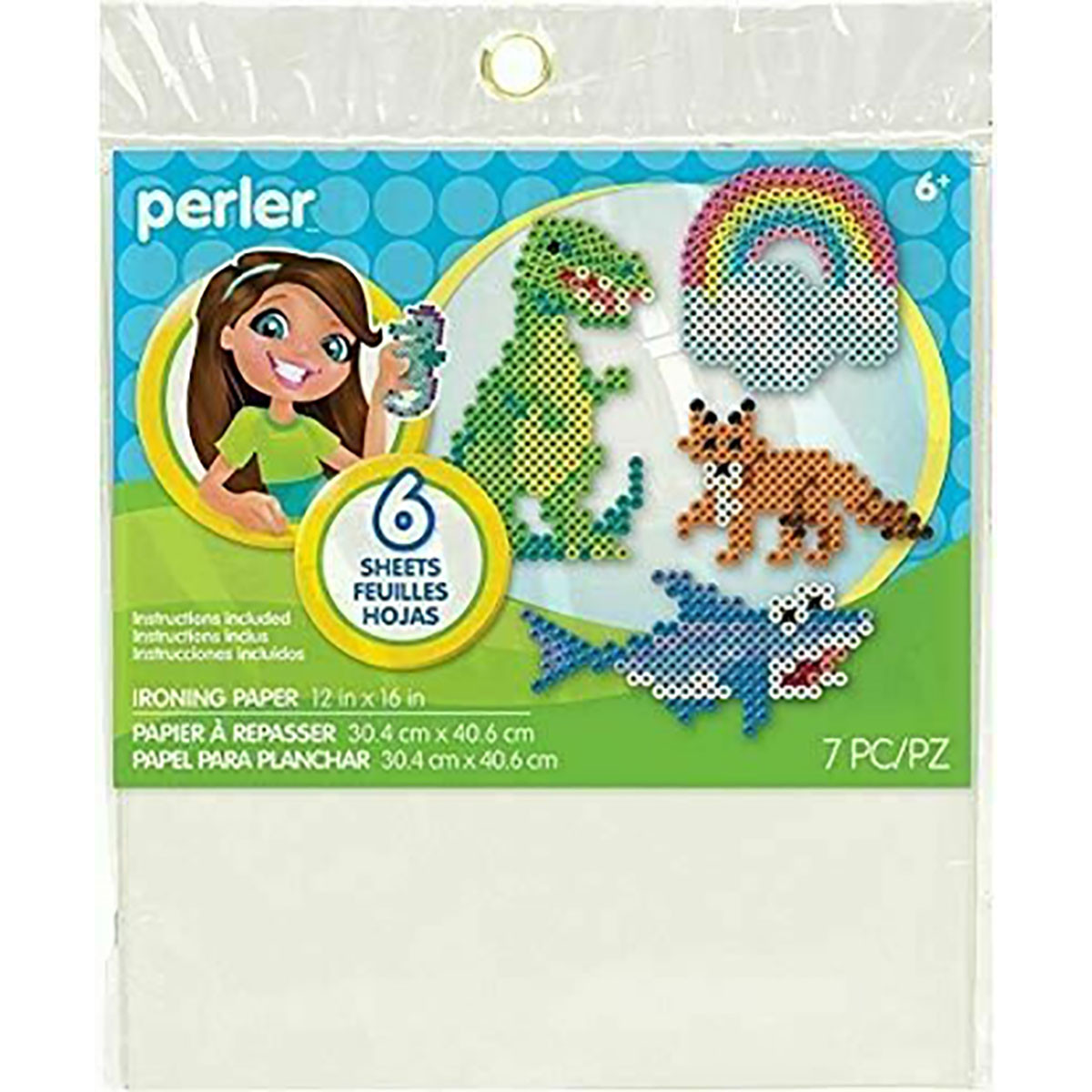 Perler Ironing Paper 6 Pack