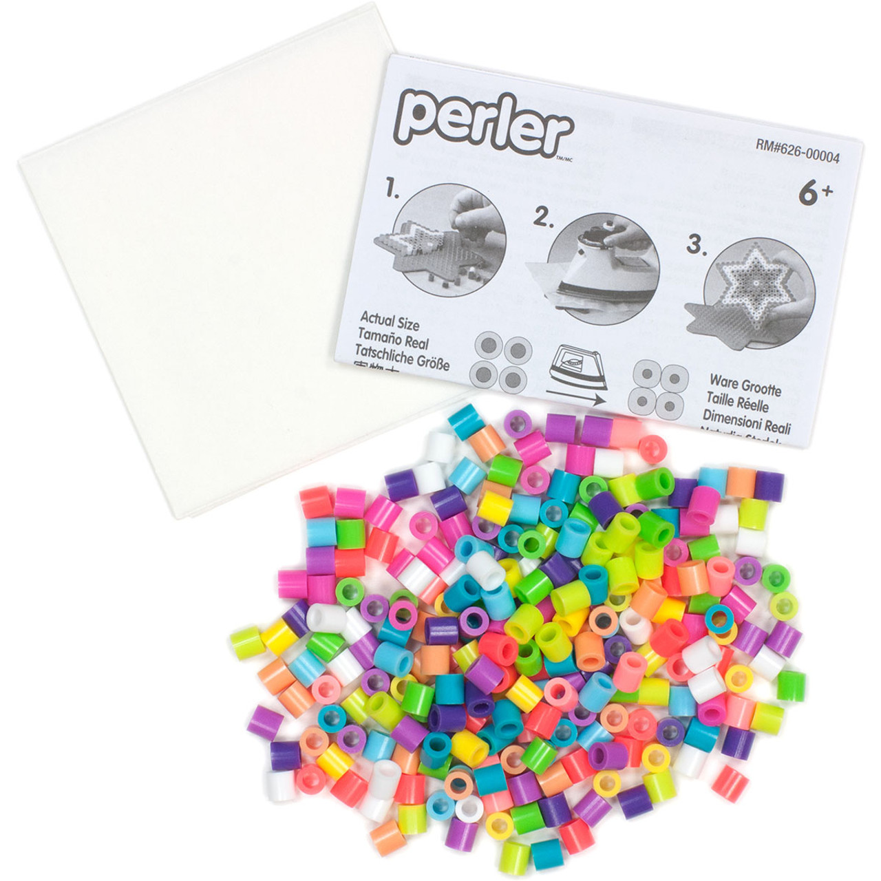 Perler Fused Beads Bucket, Glow In the Dark, 11000 Pieces