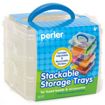 Perler Stackable Storage Trays