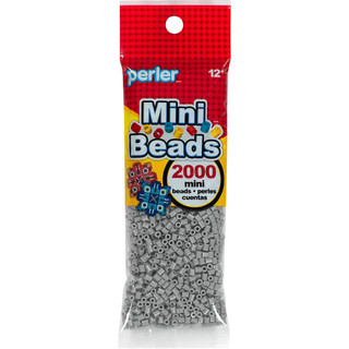 Perler Beads Bulk 2000-Pack Black Perler Mini Beads For Kids