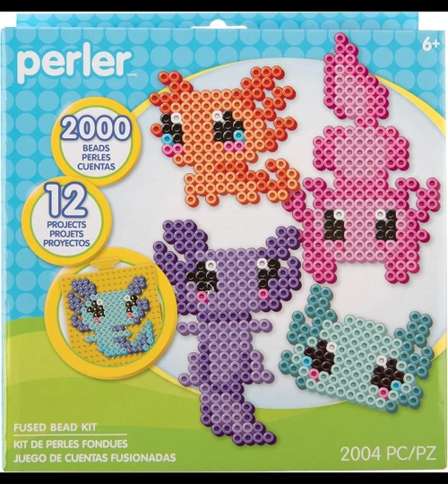 Perler Axolotl Bead Kit Small Box