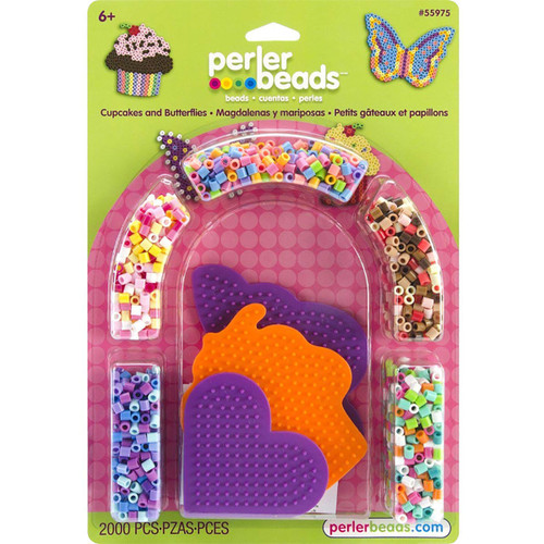 Perler Cupcakes & Butterflies Activity Kit