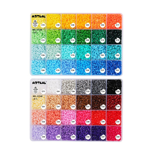 Artkal C-2.6mm Mini Beads - 48 colors box set