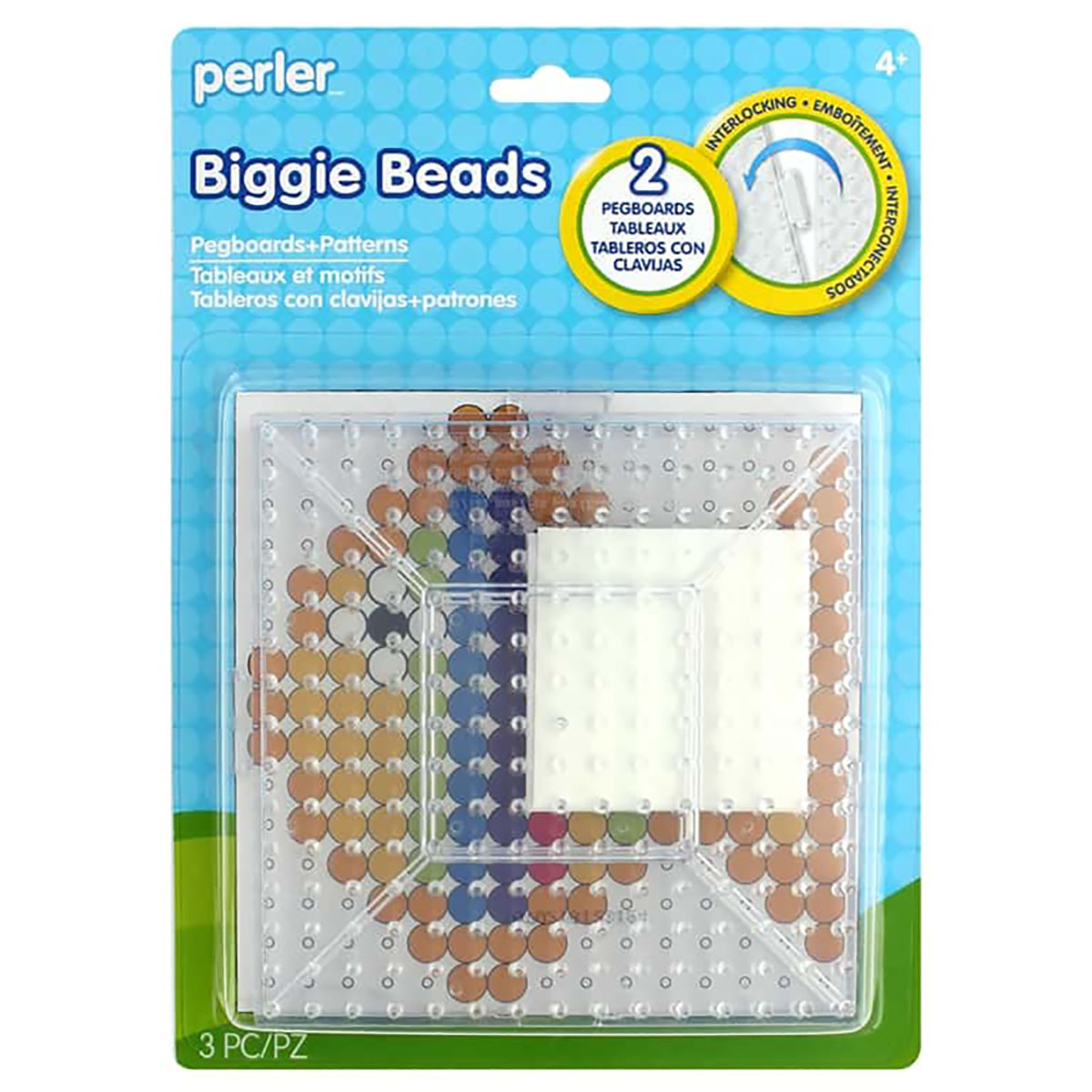 Perler Biggie Beads Pegboards - 2 pack perler-biggie-beads-pegboards-2-pack