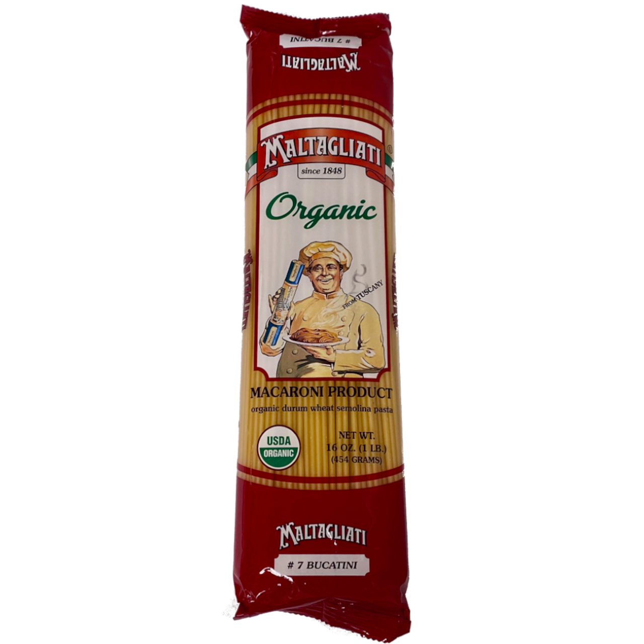 Organic Bucatini Pasta