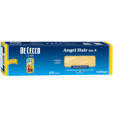 De Cecco #9 Angel Hair, 1 lb