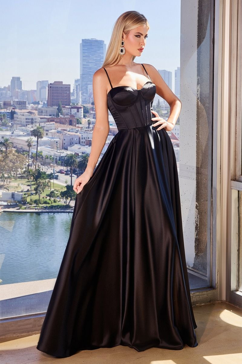 Black Bustier Dress main image 1