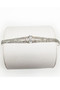 Bracelet: Crystal and Rhinestone Studded with Fold-Over Closure.
