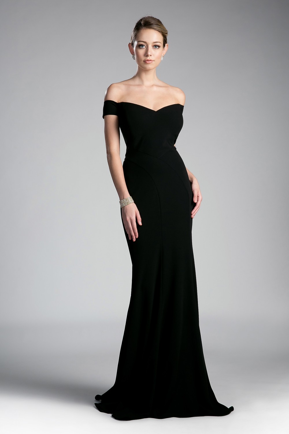 Bridesmaid Off the Shoulder Sweetheart Neck Mermaid Dress