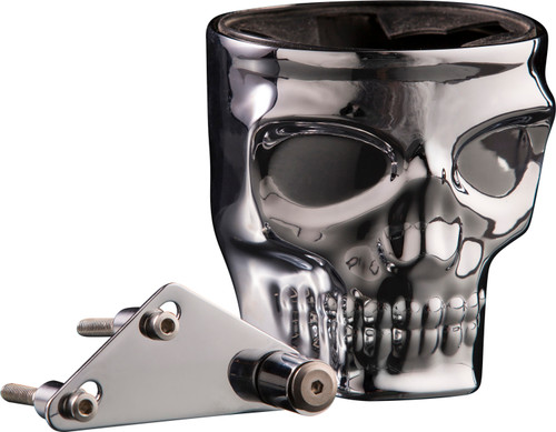 The Skull Kustom Kaddy Chrome Perch Mount