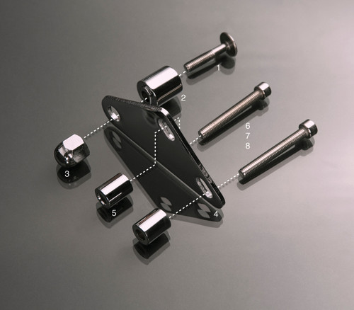 King Kaddy Chrome Perch Mount XLarge Cup Holder King Kaddy Chrome Perch Mount XLarge Cup Holder