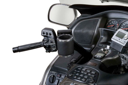 Kruzer Kaddy  Leather and Chrome Clamp Mount