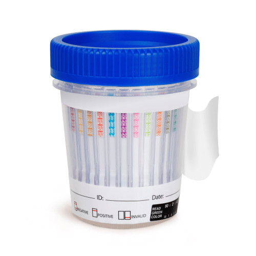 Drugs of Abuse Test Rapid Drug Screen® RDS® 5-Drug Panel AMP, COC, OPI300, mAMP/MET, THC Urine Sample 25 Tests