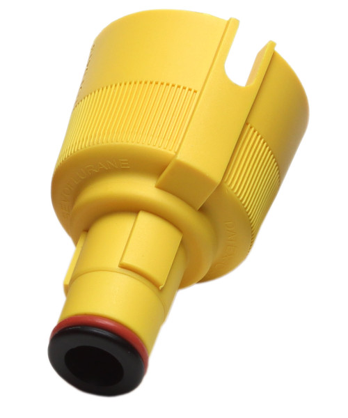 Bottle Adapter Sevoflurane, Yellow