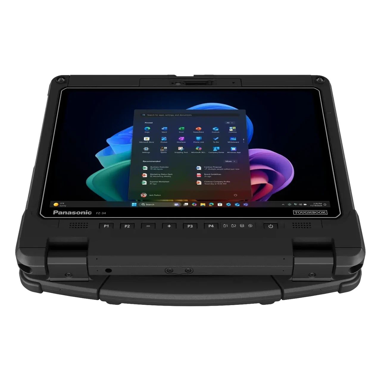 Introducing Panasonic Toughbook FZ-34 Fully Rugged 2-in-1 Laptop