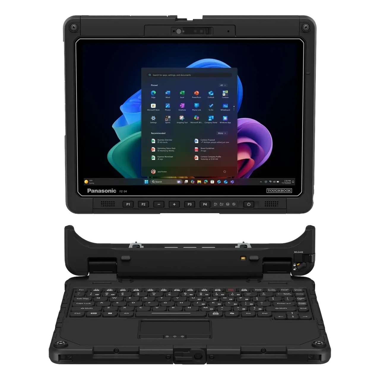 Introducing Panasonic Toughbook FZ-34 Fully Rugged 2-in-1 Laptop
