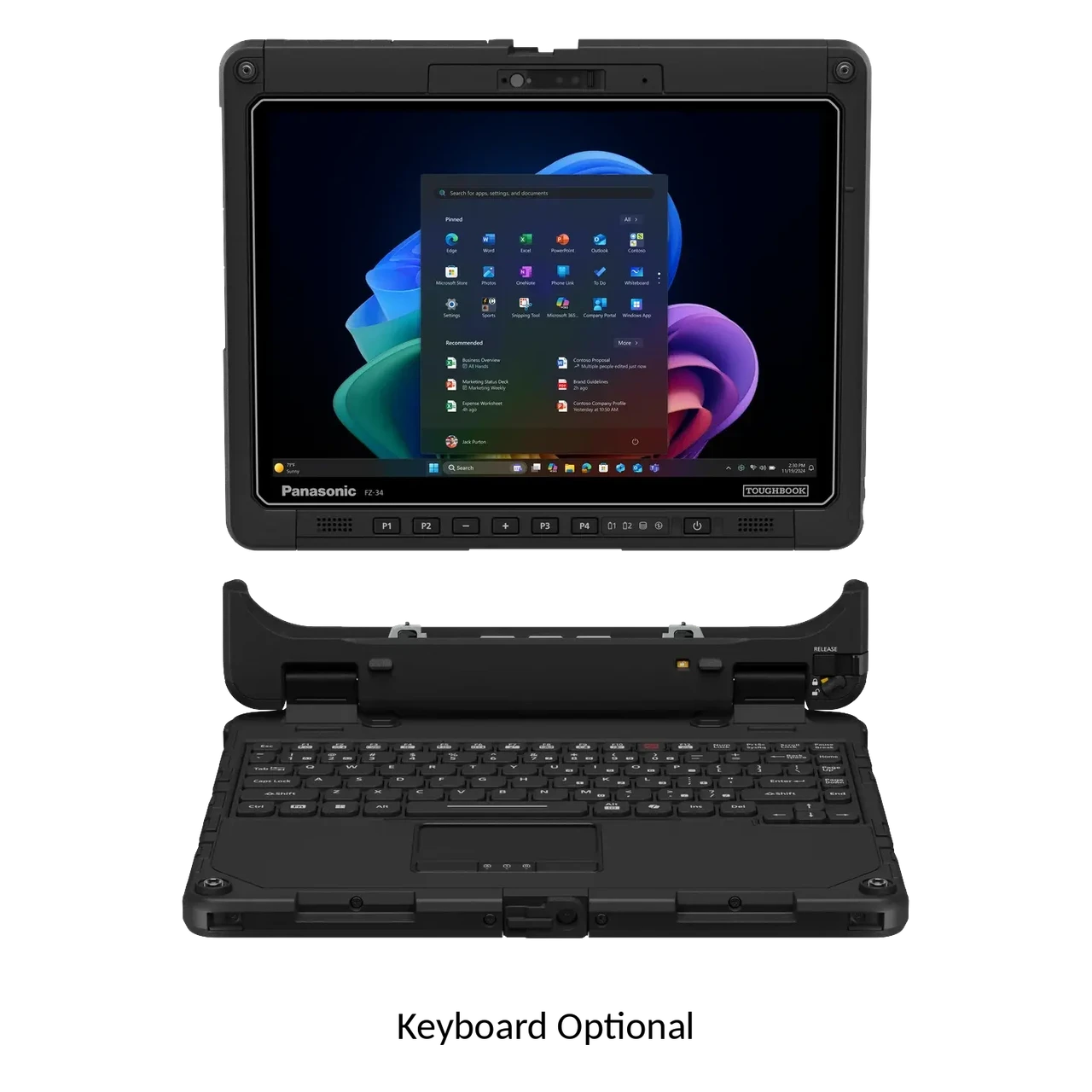 Introducing Panasonic Toughbook FZ-34 Fully Rugged 2-in-1 Laptop