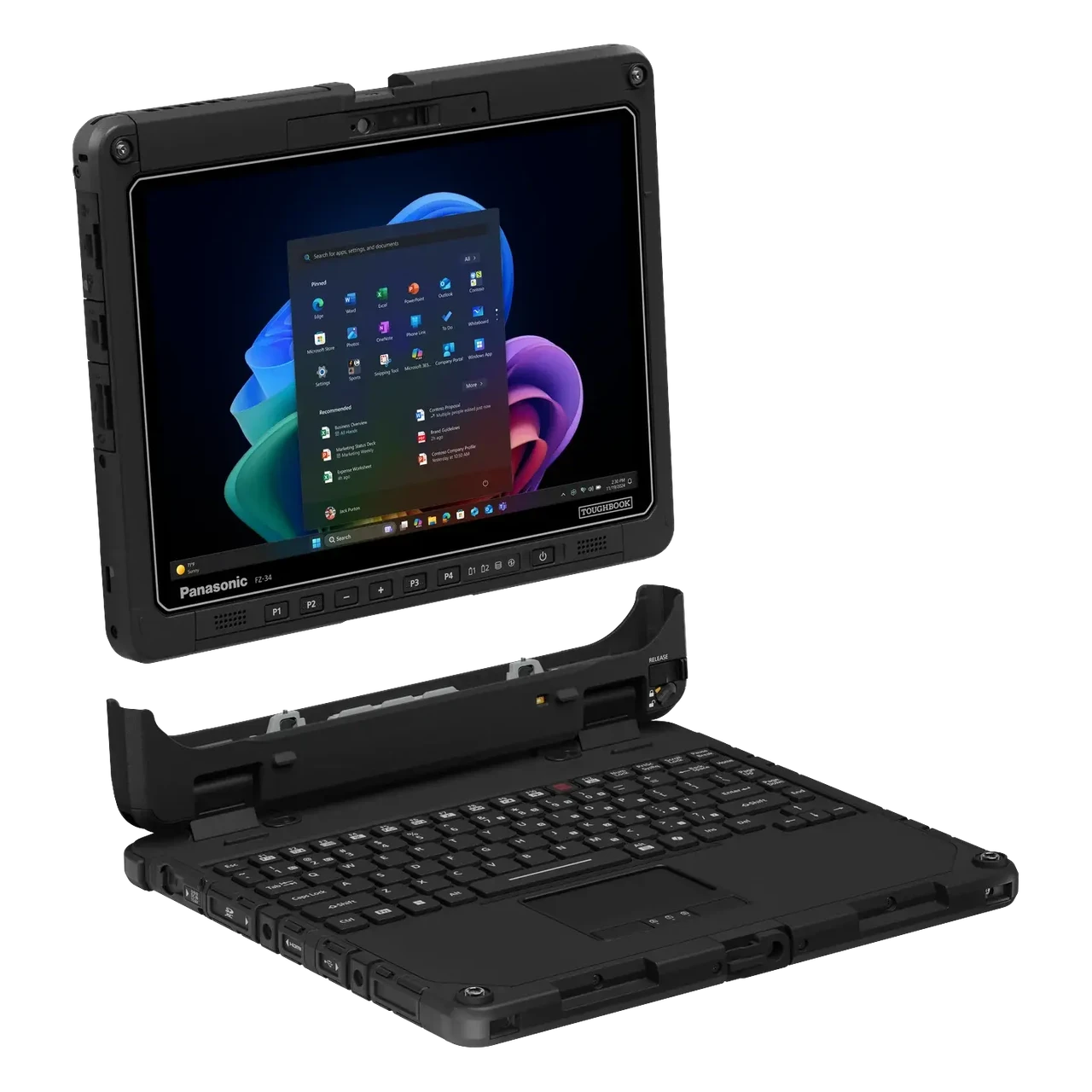 Introducing Panasonic Toughbook FZ-34 Fully Rugged 2-in-1 Laptop