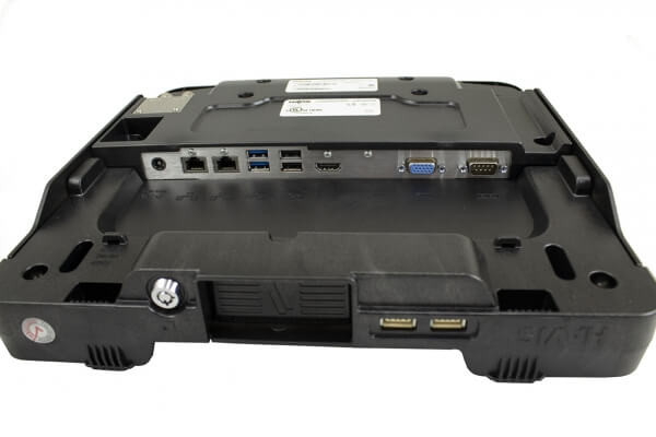 Havis DS-PAN-1111-2 Vehicle Dock for Panasonic TOUGHBOOK 33 & 34 2-In-1 Laptop with Advanced Port Replication & Dual Pass-Thru Antenna Connections
