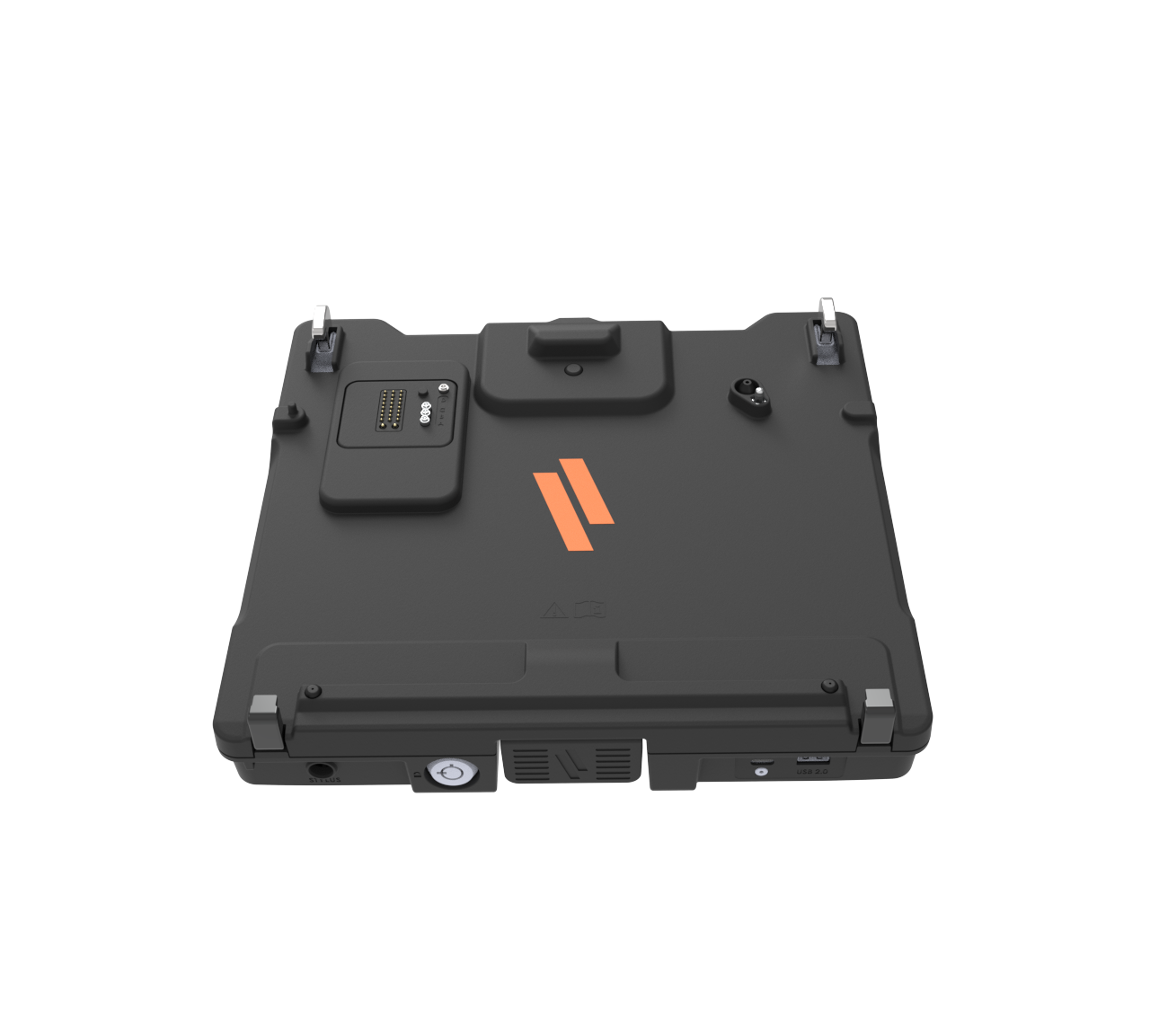DS-GTC-1611-4 Vehicle Dock for Getac V120 with Standard Port Replication & Quad Pass-Thru Antenna Connections