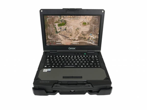 DS-GTC-1211-3 Docking Station For Getac B360, B360X, B360 Pro, & B360X Pro Laptops With Triple Pass-Thru Antenna Connections