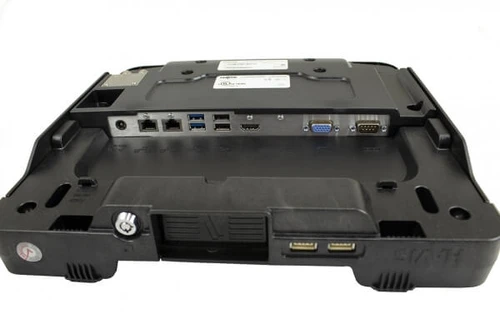 Havis DS-PAN-1111-2 Vehicle Dock for Panasonic TOUGHBOOK 33 & 34 2-In-1 Laptop with Advanced Port Replication & Dual Pass-Thru Antenna Connections