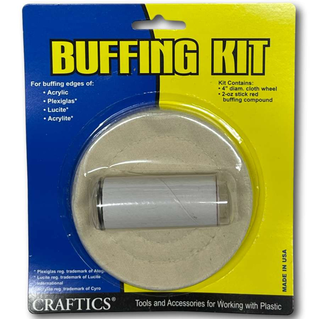 Acrylic Buffing Kit with Polish