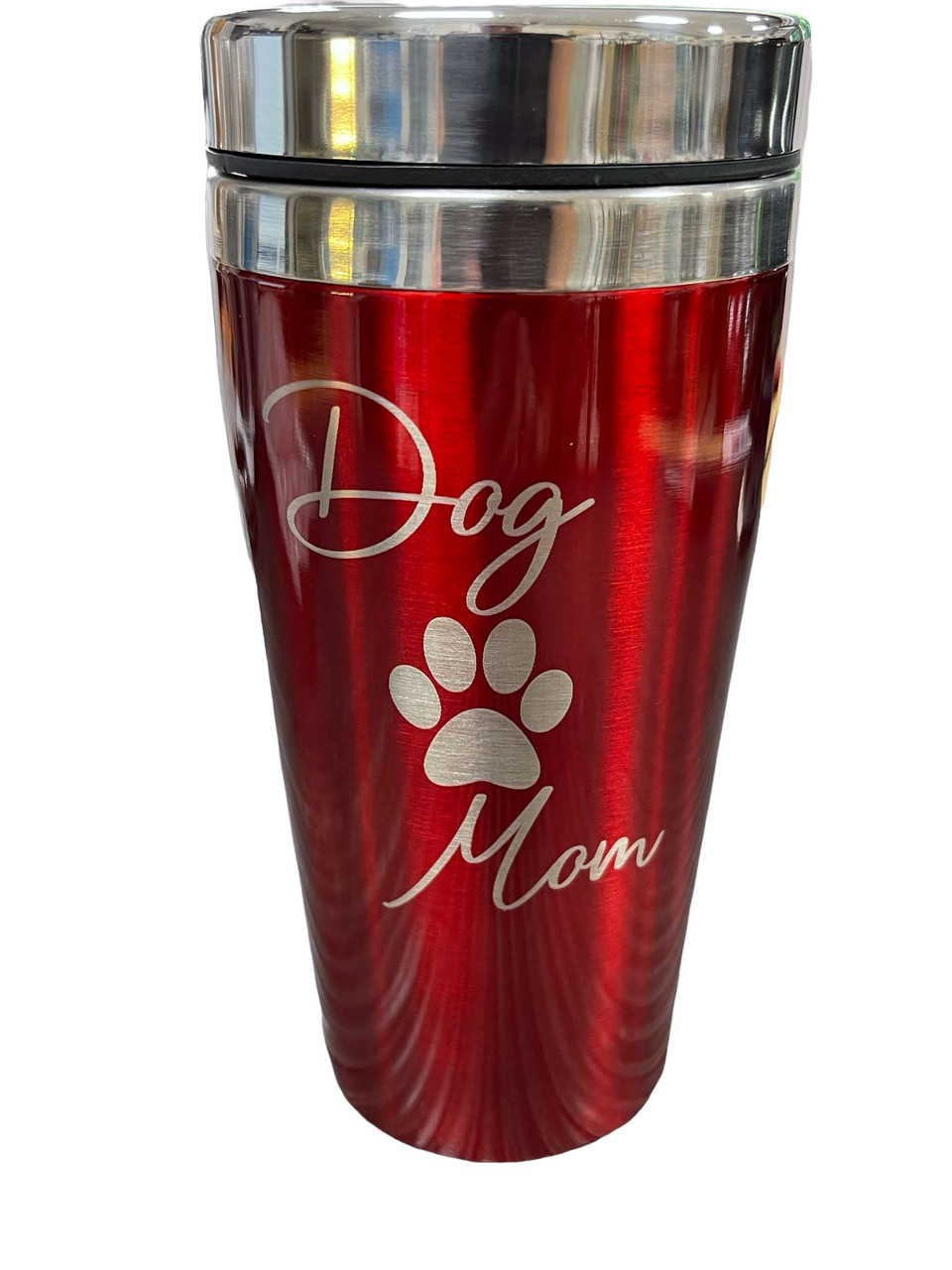 Lazer Creations Dog Mom II Cup