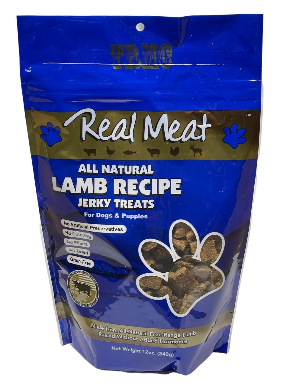 Real meat deals lamb jerky treats