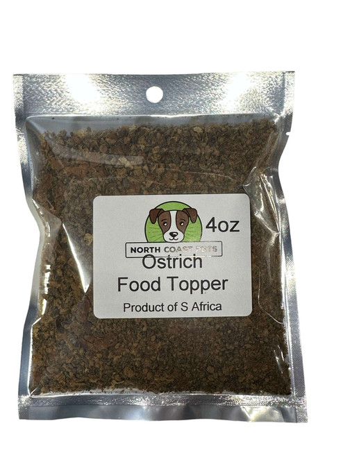 Ostrich Food Topper - 4oz