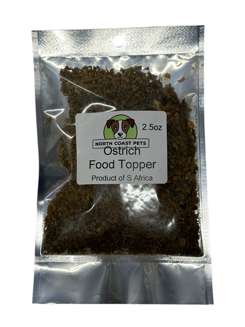 Ostrich Food Topper - 2.5oz