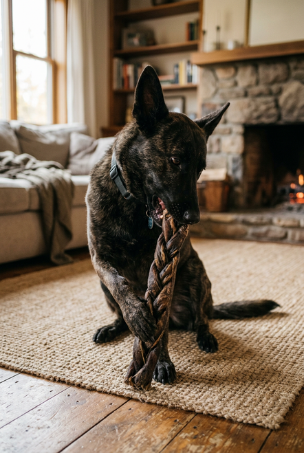 Braided Camel Skin Chews