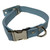 Leather Collar 22" - 26" Baby Blue
