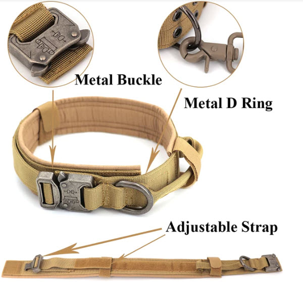 Tactical K-9 Collar features