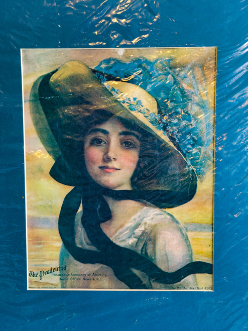Prudential Insurance Girl Vintage Reprint