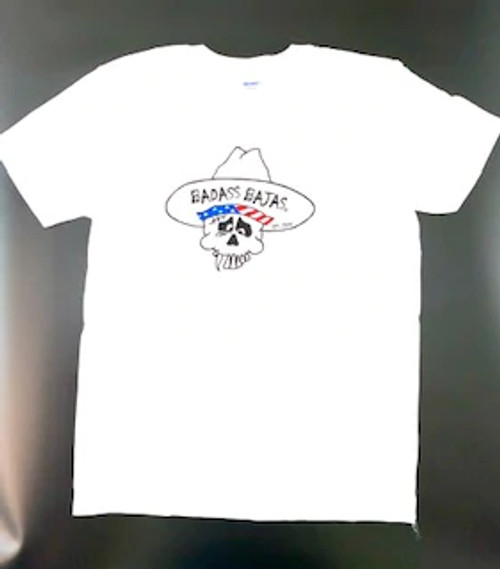 Badass Bajas T-Shirt - White