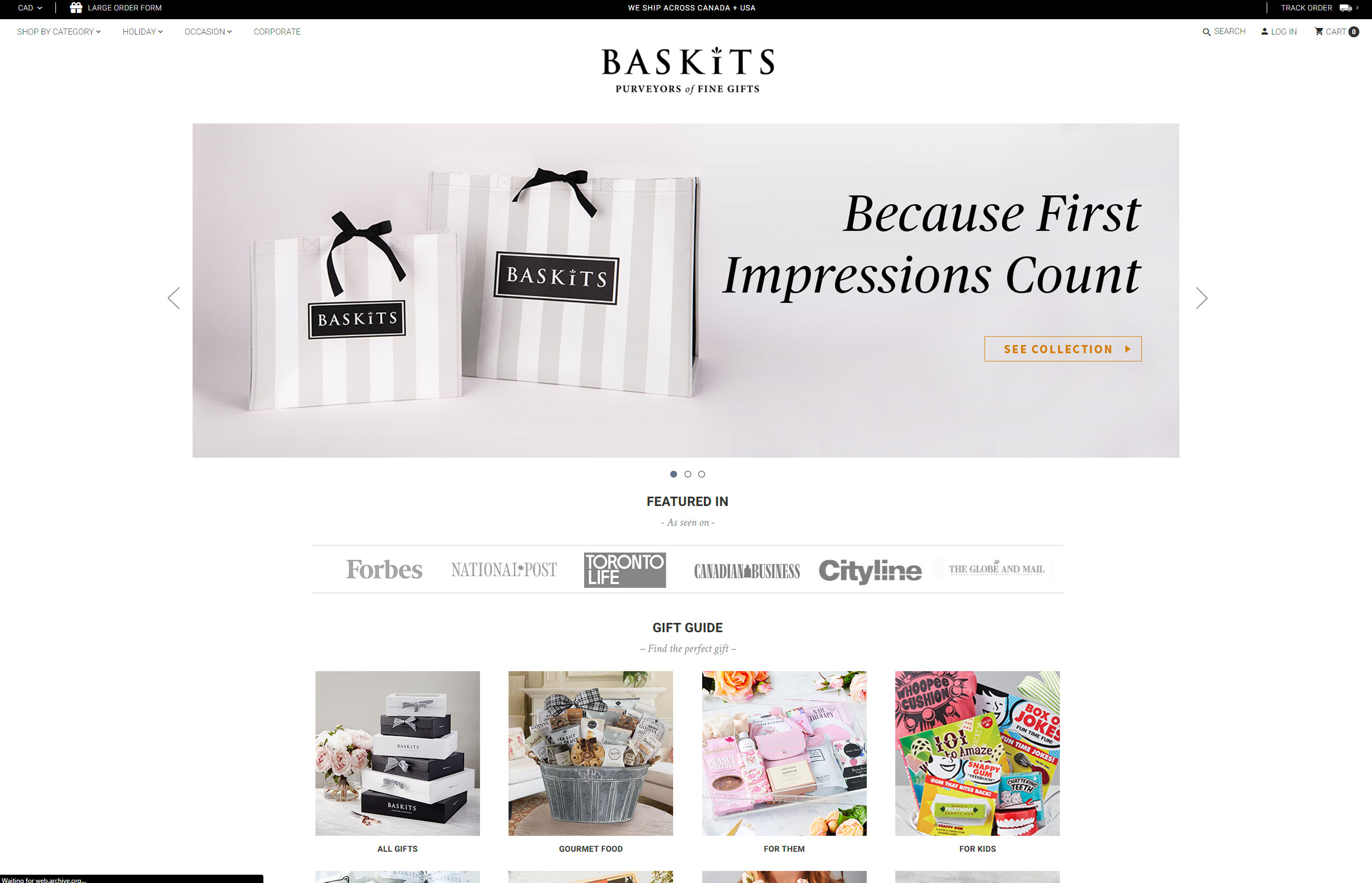 Image of website