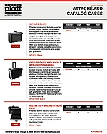 Platt Attaches, Catalog Cases and Carts Sell Sheet