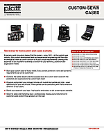 Platt Custom Sewn Cases Sell Sheet
