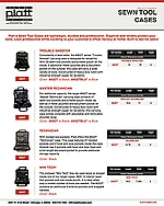 Platt Sewn Tool Cases Sell Sheet
