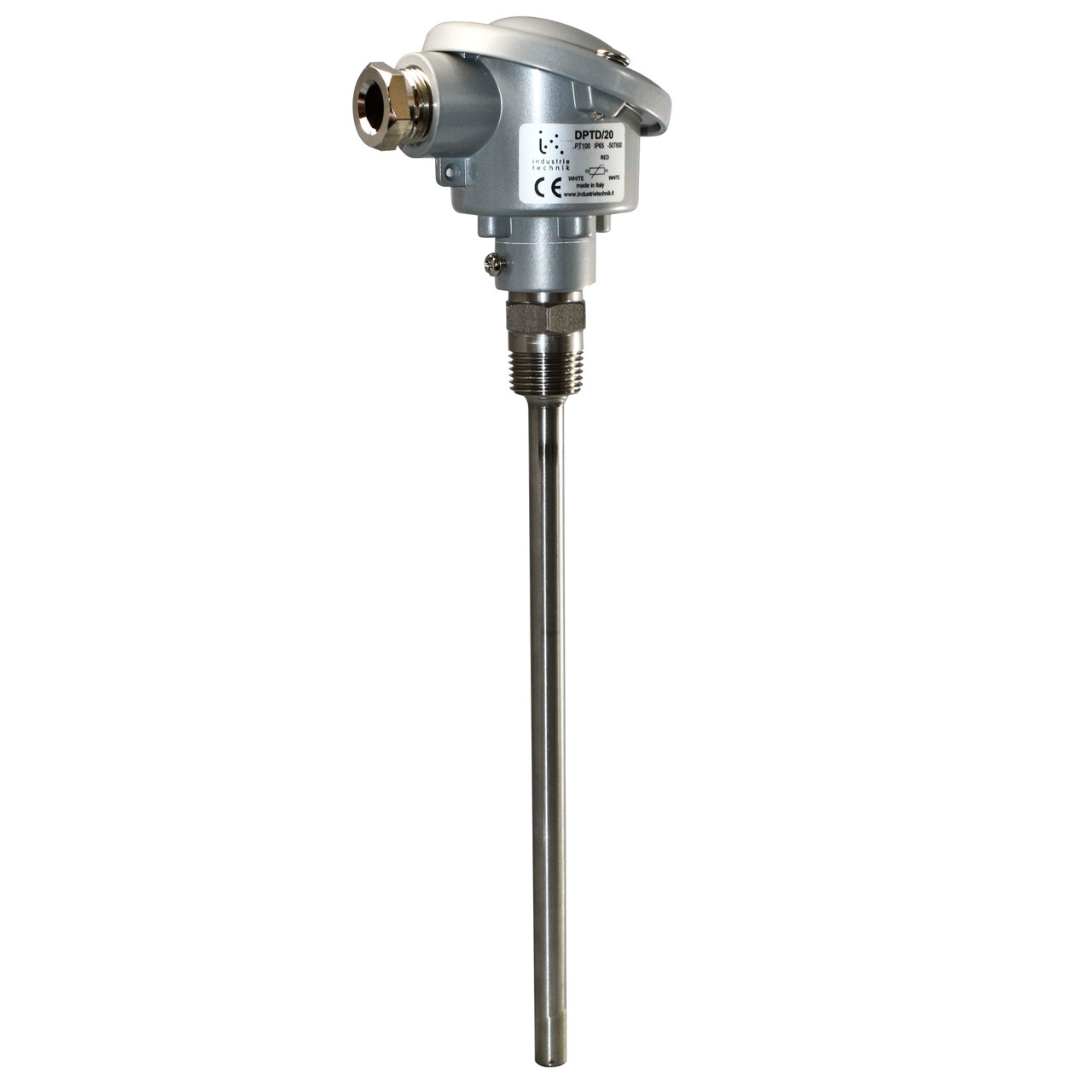 DPTD-PT1000 Immersion Sensor With Din Head P12174