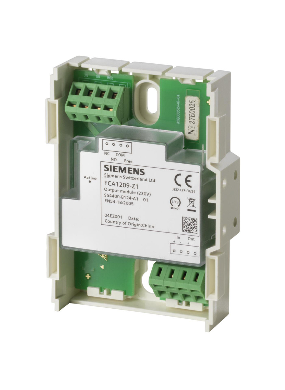 Siemens FCA1209-Z1, S54400-B124-A1 Output module (230 V)