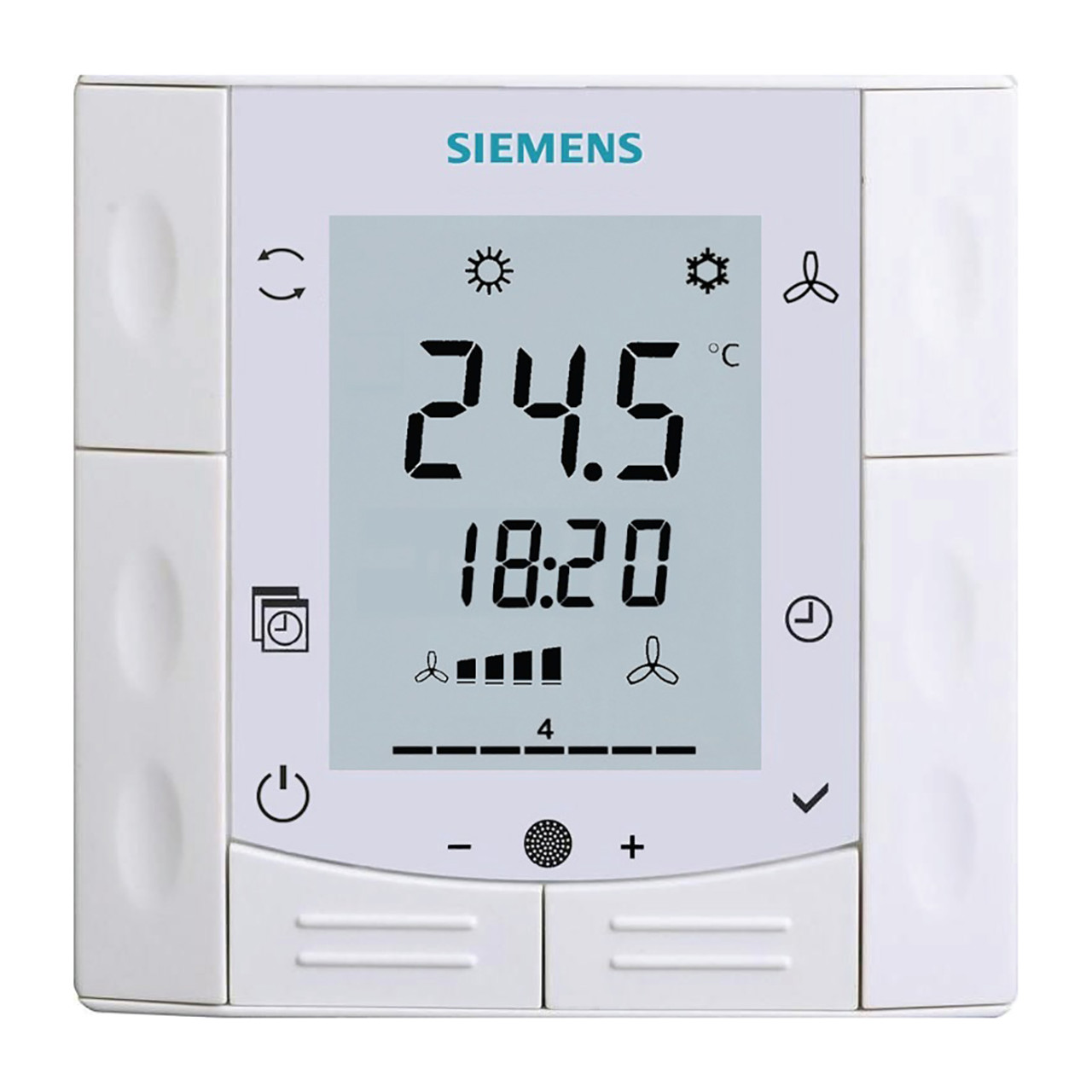 Siemens RDF600T, S55770-T292 Flush-mount room thermostat