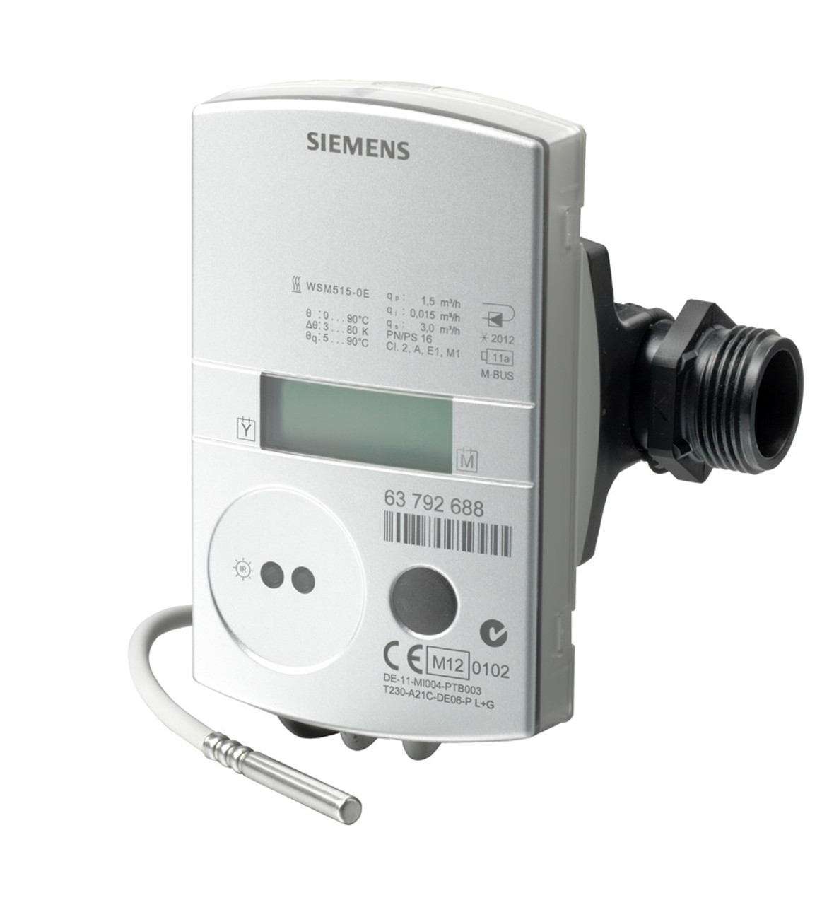 Siemens WSM515-0E, Ultrasonic heat meter, S55561-F135