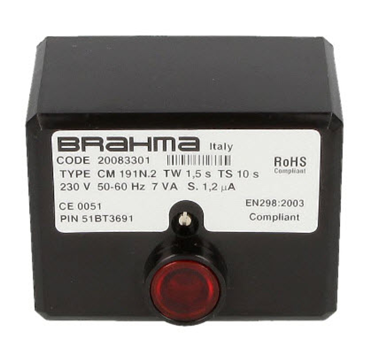 Brahma CM 191.2 20083301 Gas burner control unit