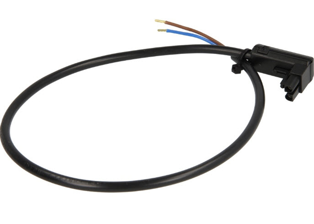 Satronic cable for photoconductive cell FZ, MZ,with plug, angle, 7225001, 2-pole