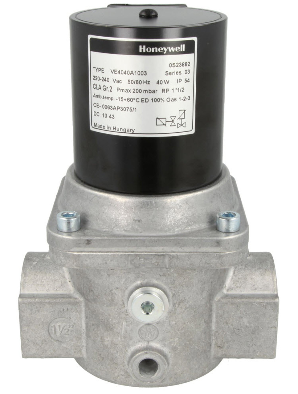 Magnetic gas valve VE 4040 A 1003, Honeywell