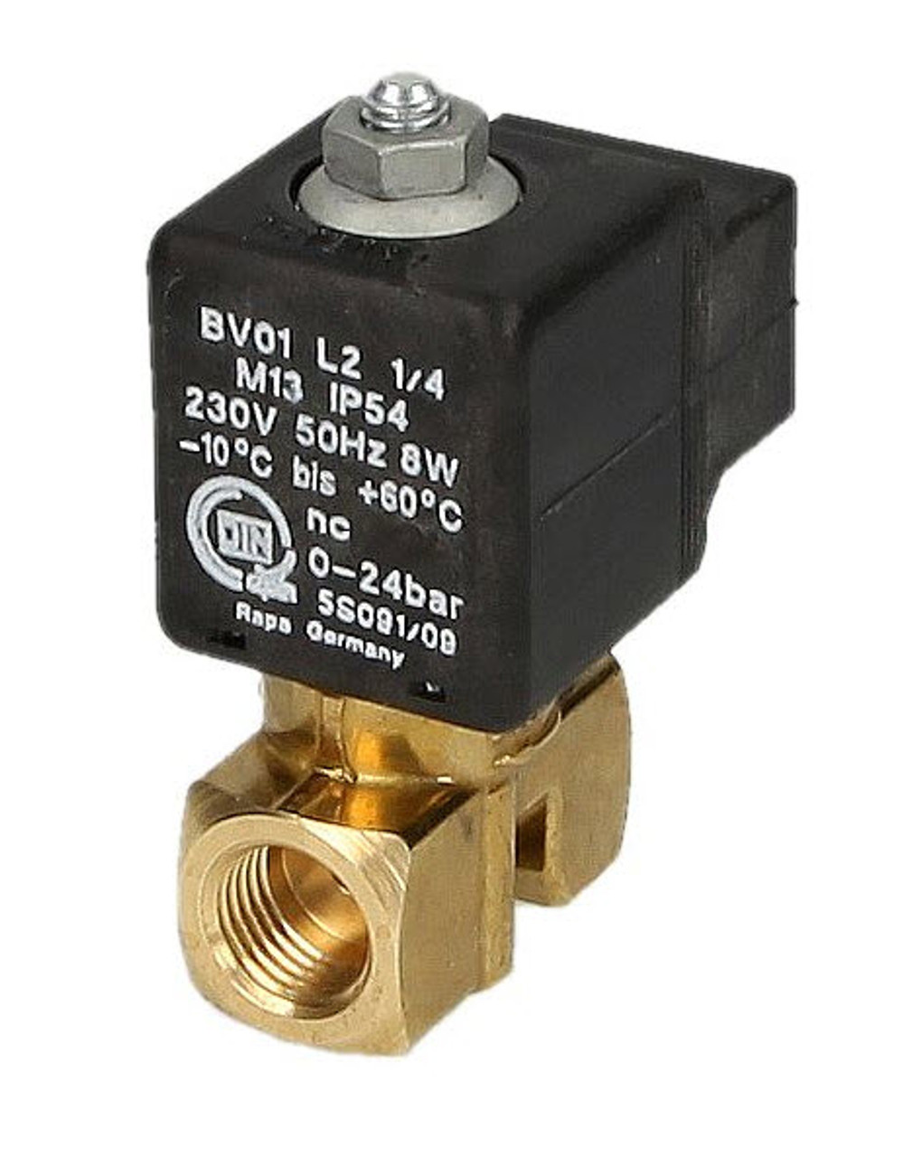 Rapa solenoid valve for heating oil EL BV0 1L2, 1/4", closed when currentless