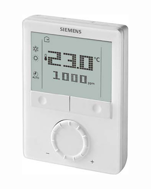 Siemens RDG405KN, S55770-T348 Room thermostat for temperature and air quality control Siemens RDG405KN, S55770-T348 Room thermostat for temperature and air quality control